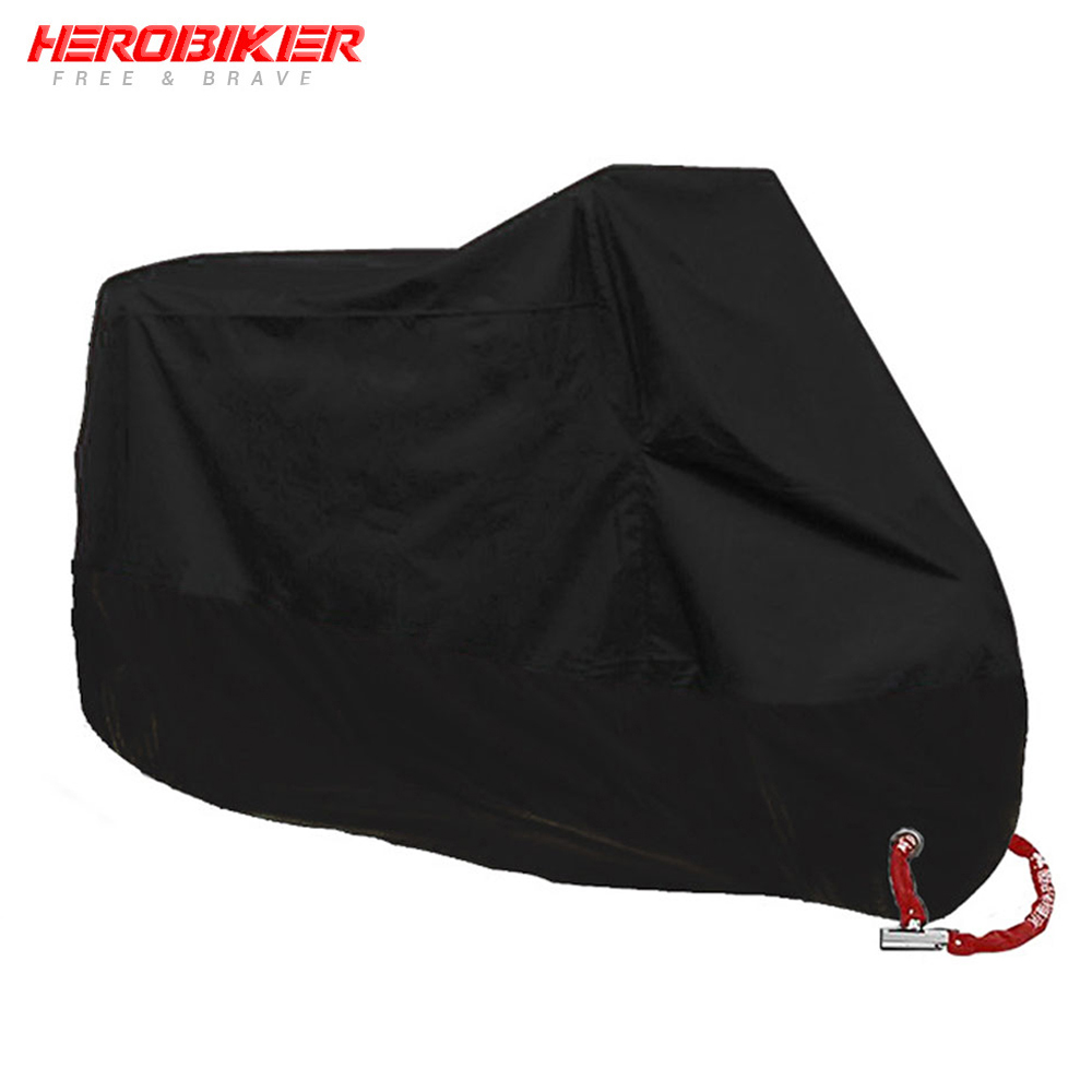 Nueva Funda para motocicleta, Funda para Moto, cubierta para lluvia, impermeable, a prueba de polvo, cubierta protectora UV, abrigo para interiores y exteriores, Funda para Scooter y Moto: 3 XL / Rojo