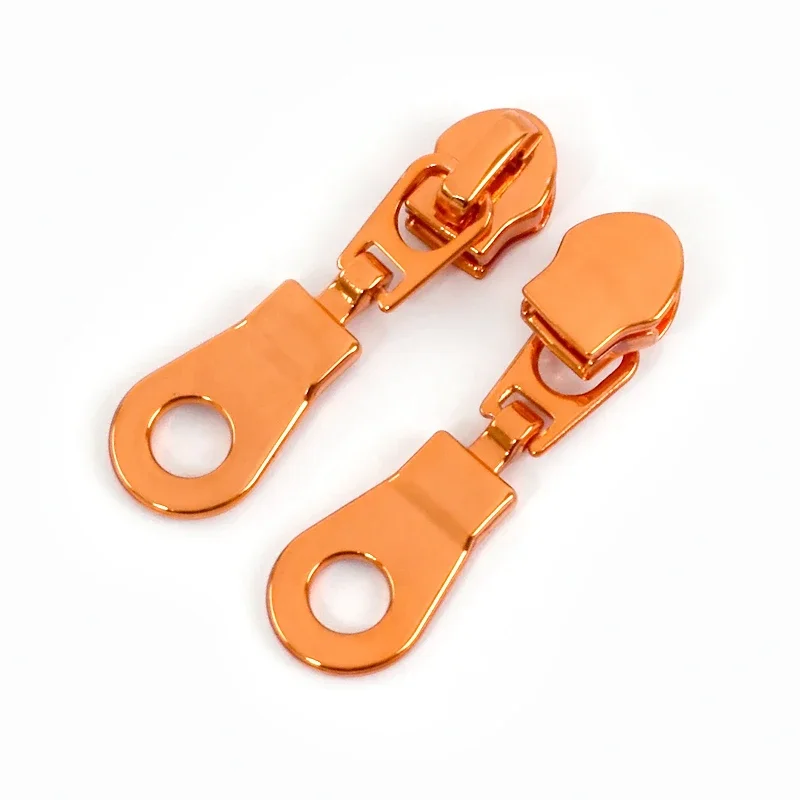 5 deslizadores de cremallera para 5 # Cinta con cremalleras de nailon al metro, bolsa de costura, bolsillo, cabeza con cremallera, chaqueta, kits de reparación de ropa, accesorios DIY