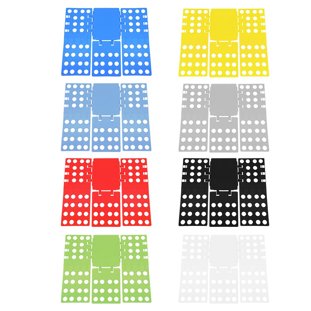 Folding Clothes Holder Organzier Plastic Laundry Foldable Board Finishing Tools Fold Save Time Quick Clothes Holder