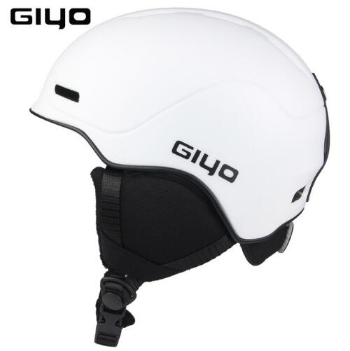 Veiligheid Winter Outdoor Sport Helm Warm Snowboard Ski Helmen Mannen Vrouwen Licht Crash Sneeuw Helmen Integraal Gegoten Skate Helm: White