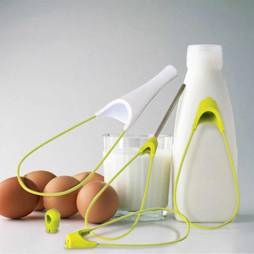 Mélangeur poids de 57g | Mousseuse de cuisine de couleur aléatoire, batteur à œufs, maison Pp outils en matériaux, 30*2*2cm fouet à œufs, cuisson en plastique