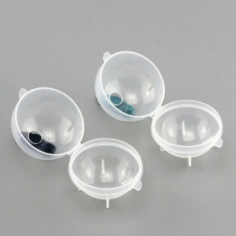 Moldes redondos para hacer cubitos de hielo, moldes para hacer cubitos de hielo esféricos de 6cm para fiestas en casa, cocina, cóctel, Bar, DIY, T3LE, 4 Uds.