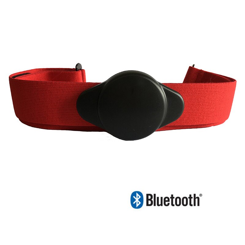Monitor de ritmo cardíaco con Bluetooth 4,0 y Ant +, correa de pecho inteligente, cinturón, Sensor de pulso cardíaco, Monitor de Cardio, medidor de ritmo cardíaco Runtastic: Red