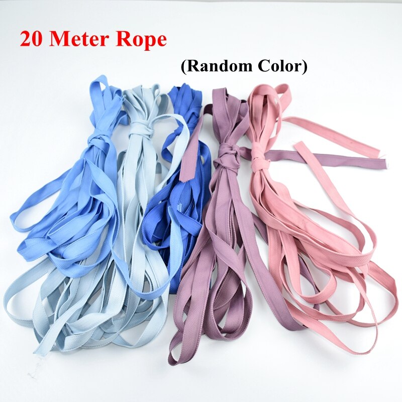 Filet d'ombrage HDPE Anti-UV bleu 8 broches, abri pour plantes succulentes, auvent d'extérieur, couverture de piscine, voile d'ombrage: 20m Rope