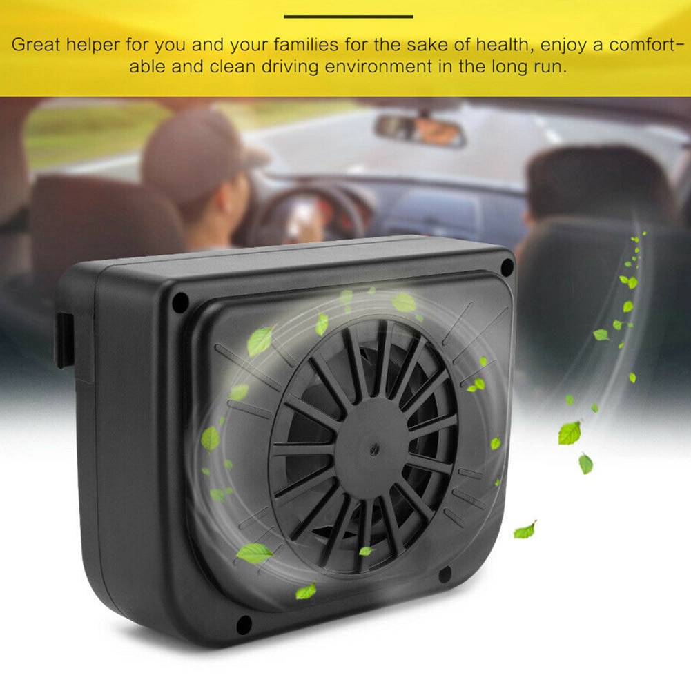 Milieuvriendelijke Zonne-energie Airconditioner Voor Auto Vent Cooler Auto Cooling Ventilator CSL88