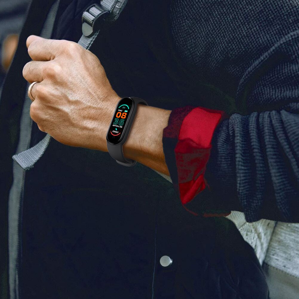 Smart Bracelet Watch Fitness Tracker Heart Rate Smart Watch Heart Rate Blood Pressure Monitor Bracelets