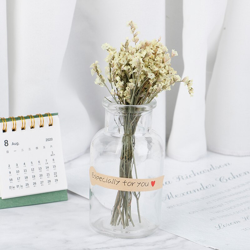 5 vellen scrapbooking labels sticker, zelfklevend diy papieren label 7.8 x 1.5cm speciaal voor jou lange kraftpapier sticker