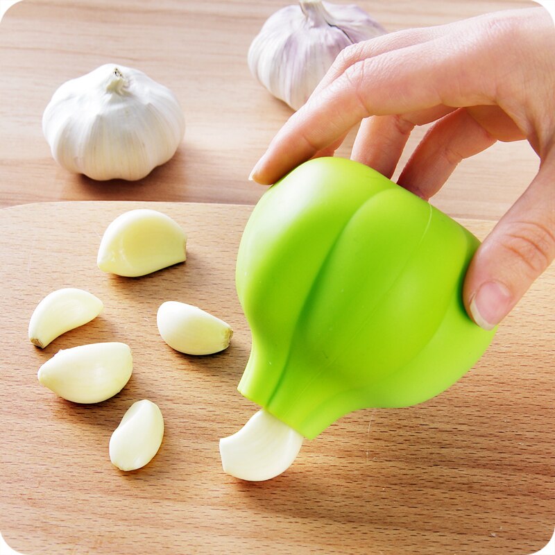 LMETJMA – éplucheur magique d&#39;ail en Silicone, éplucheur, éplucheur, gadget de cuisson pour légumes, utile, D0013