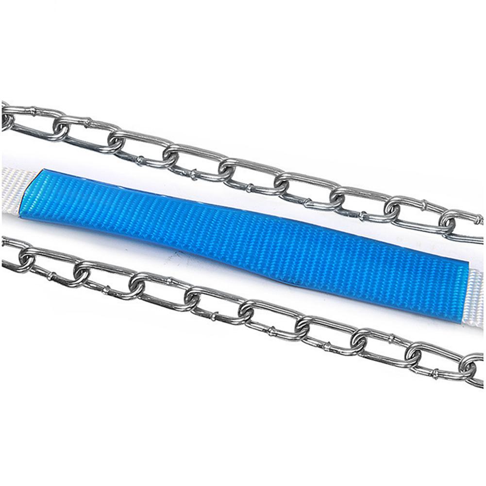 1PC Car Tire Chain Winter Roadway Safety Tire Snow Adjustable Anti-skid Safety Double Snap Skid Wheel Chains