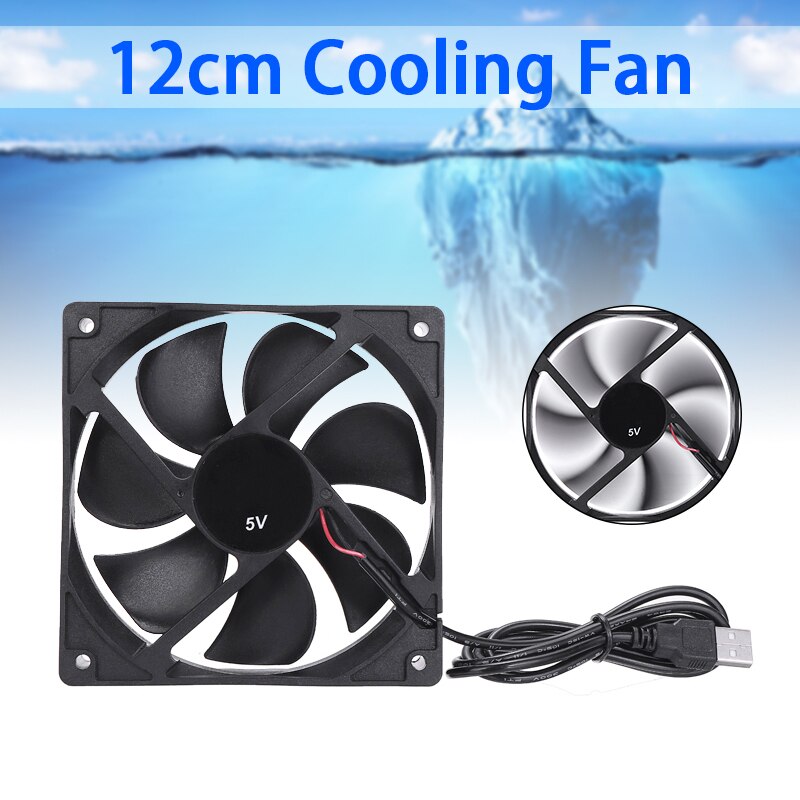 Computer Cpu Stille Cooling Case Fan 120X120 Mm 5V... – Vicedeal