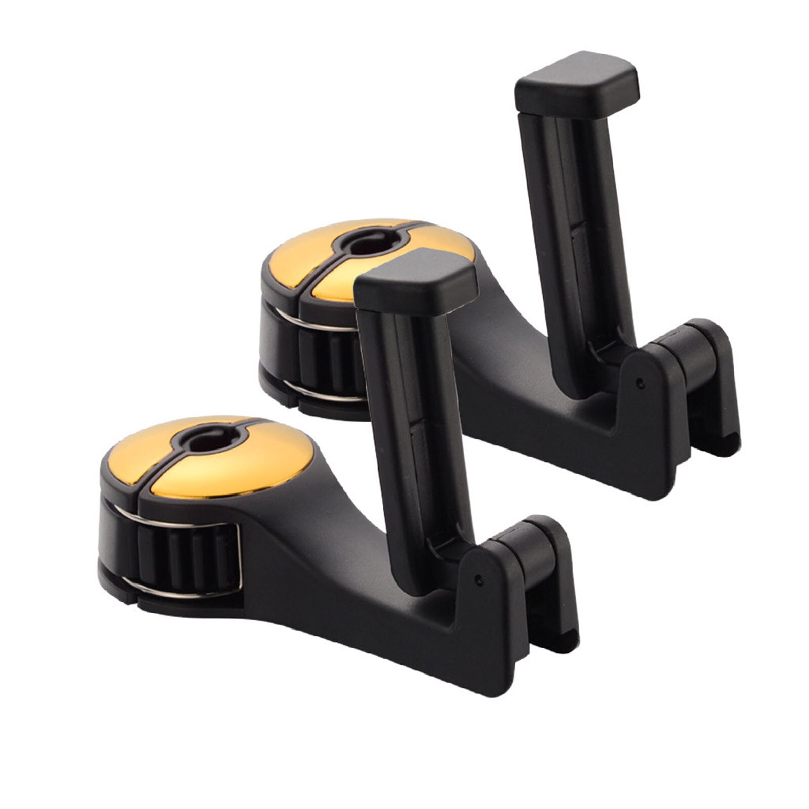 Auto Haken Auto Back Seat Haken Met Telefoon Houder Universele Voertuig Auto Hoofdsteun Haken Haak Met Slot En Telefoon Boodschappen: B