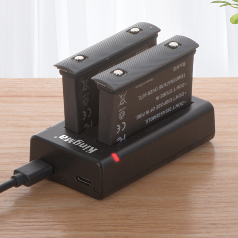 1700mAh Battery Pack For Insta360 ONE X2 Rechargeable Lithium Battery Insta 360 X2 Fast Charge Hub Accessories