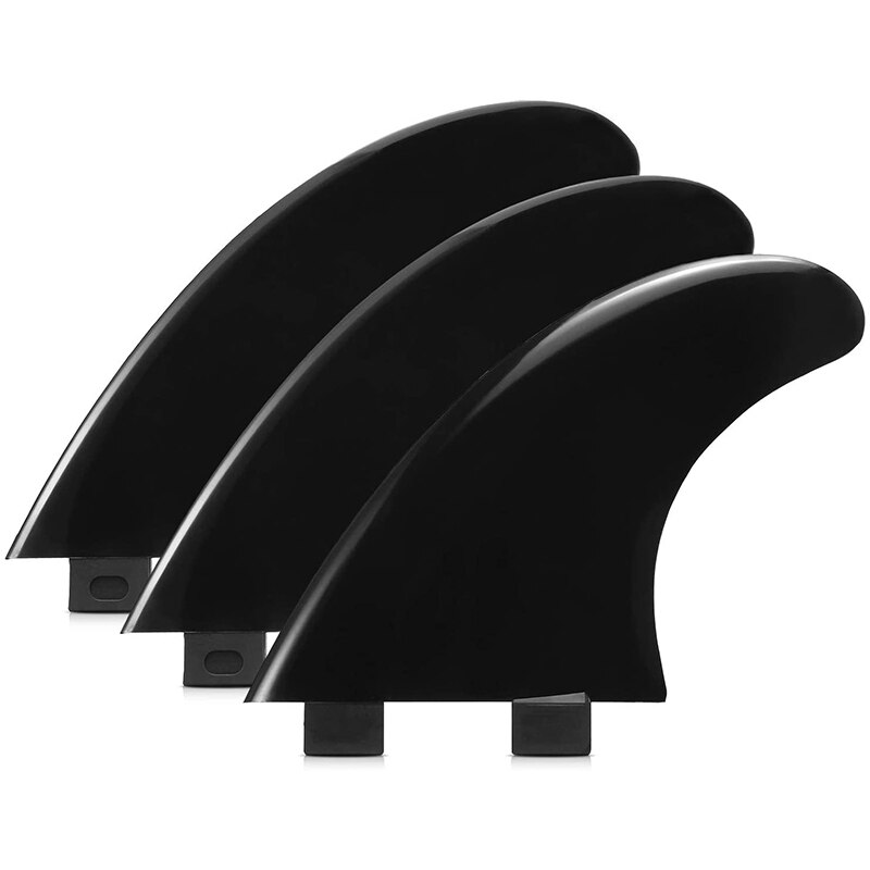 3PCS Surfboard Fins Thrusters G5 Size Surf Board Fins FCS Surf Fins Nylon Surf Fins