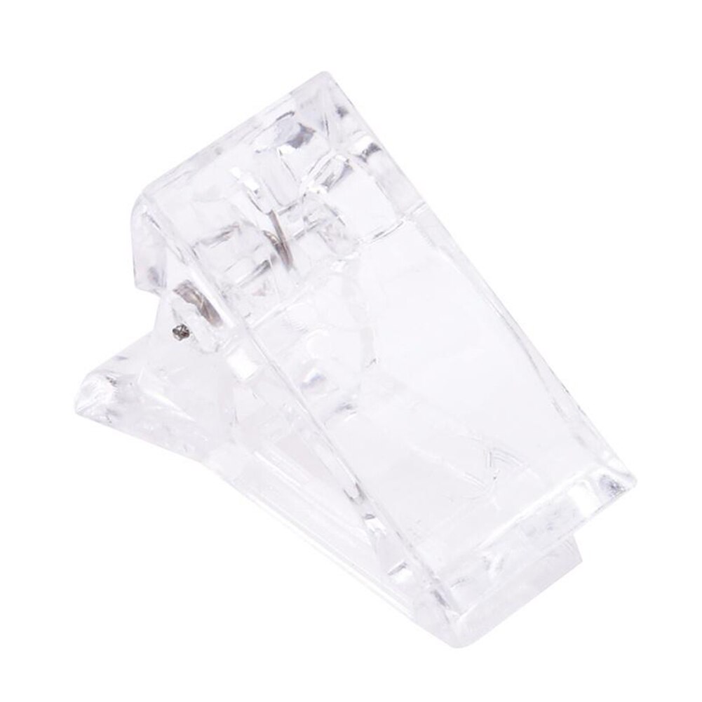 gel per unghie in polietilene trasparente punte per unghie a costruzione rapida clip estensione per unghie UV portato morsetti per costruttore in plastica kit di strumenti per chiodo arte: Default Title