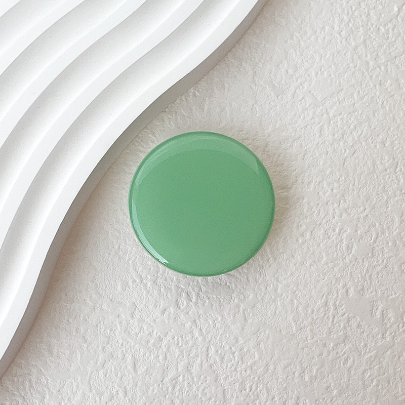 Popular Ins Korean style Macaron socket Phone Talk Grip Stretchable Folding Simple Phone Holder: Sapphire