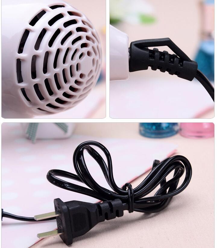 Mini Small Power folding hair dryer student Dormitory hair dryer home hair dryer portable Travel hair dryer /4