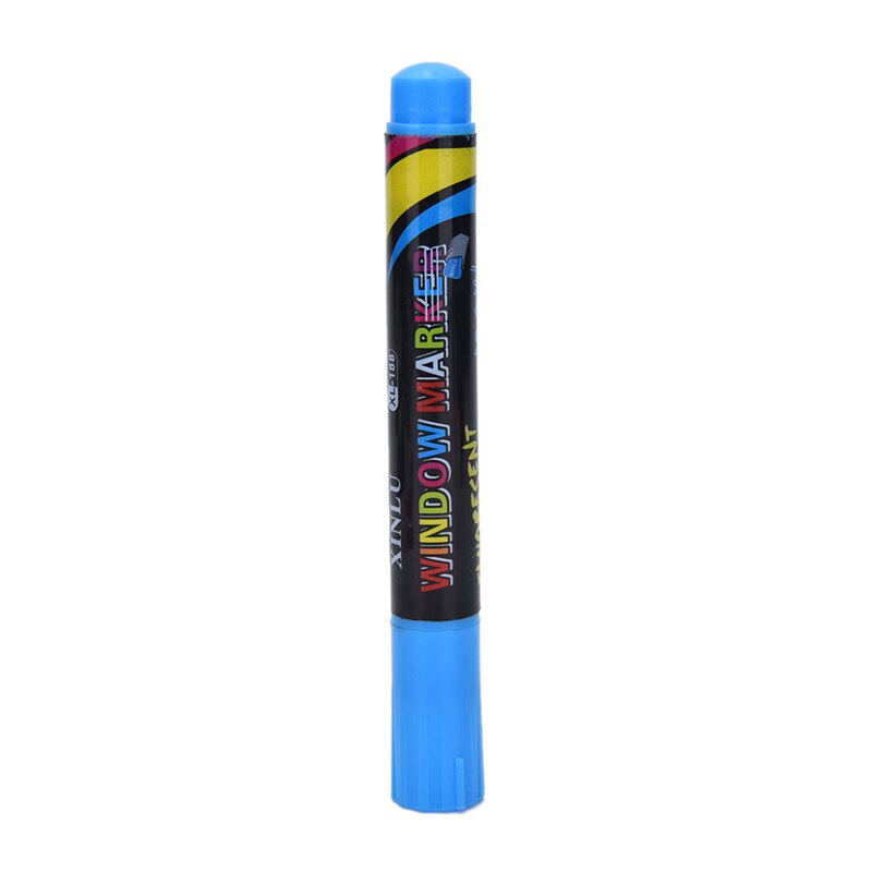 1PC Erasable Multi Colored Highlighters Liquid Chalk Marker Pens LED Writing Board GlassWindow Art8 Colours Marker Pens