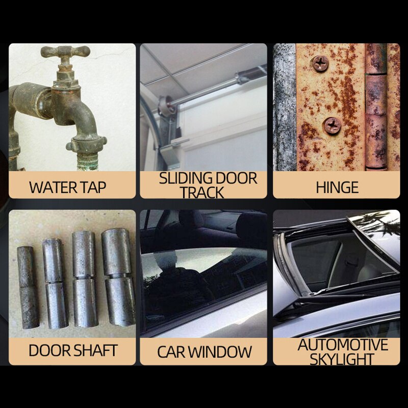 Universal Rust Removal Spray 80ml Rinse-free Safely Removes Rust XHC88