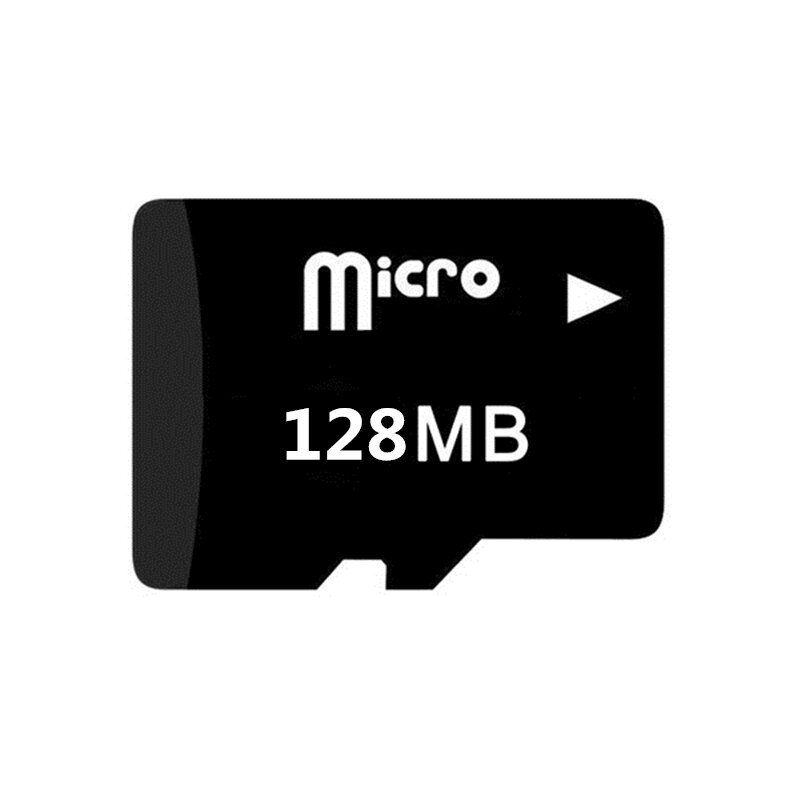 5 st/lot tf-kort 64mb 128mb 256mb 512mb micro tf-minneskort för samsung galaxy  s5 s4 s3 note 4 3 2 htc sony nokia: 128mb