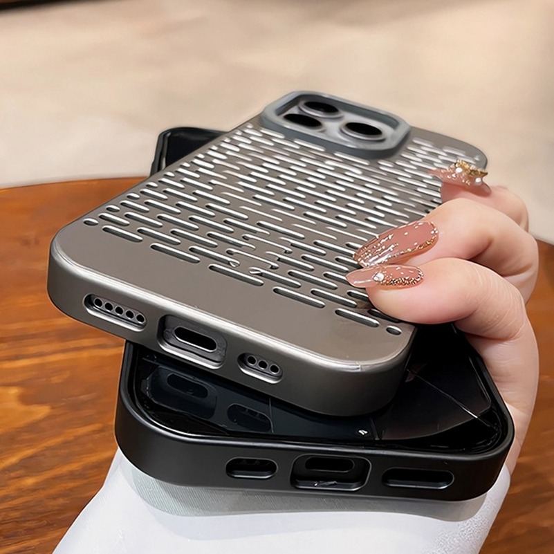 Funda Magsafe con disipación de calor de verano para iPhone 13, 14, 15, 12, 16 Pro Max, 16Pro, 13Pro, funda protectora ultrafina para PC