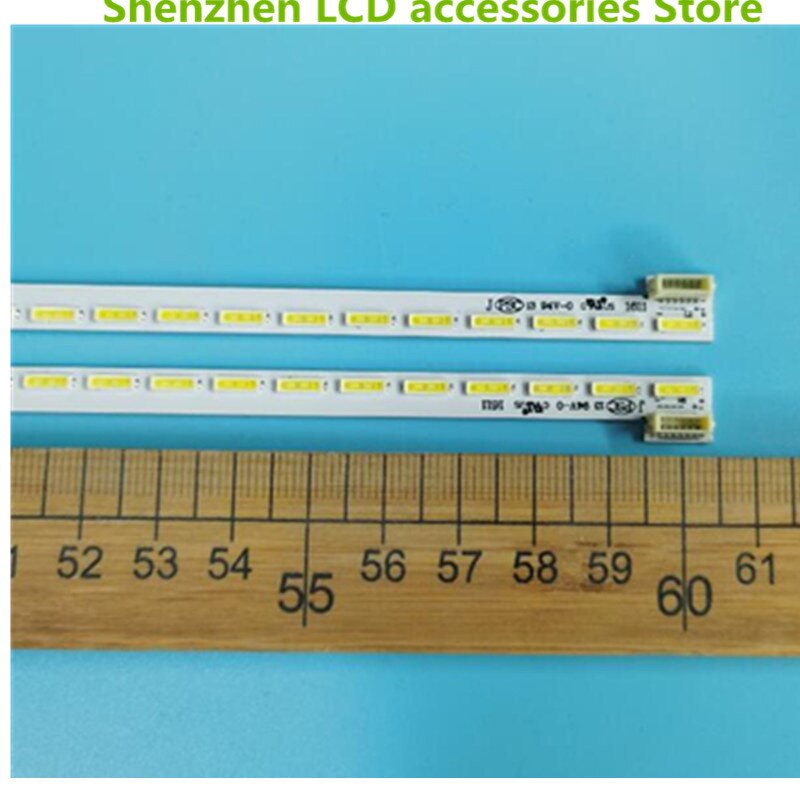 FOR L55M4-AA MI55TV(M55) 1712-0400-4190 68LED 606MM 55 inch use aluminium LCD TV backlight bar left + right