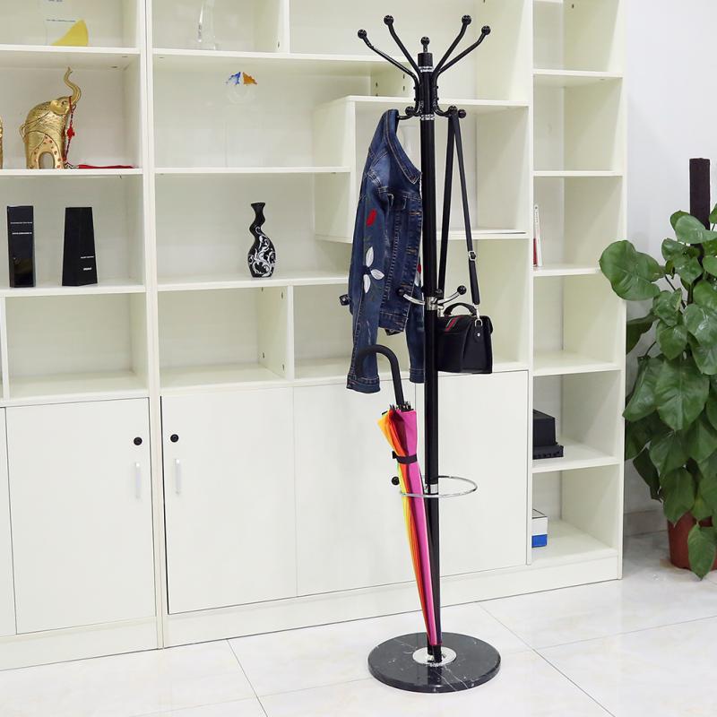 Coat Rack Multifunction Clothes Tree Marble Base Hanger Organizer Hook Stand Purse Handbag Home Bedroom Clothes Storage Rack HWC