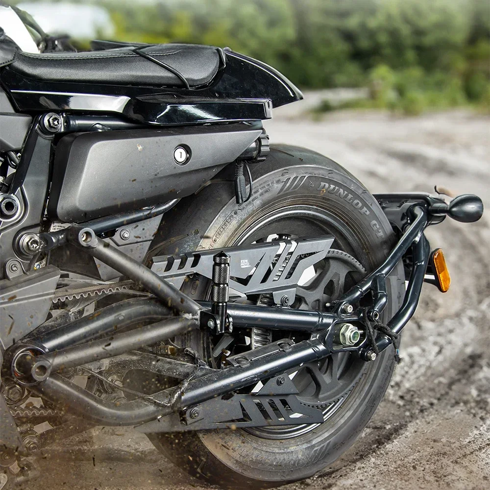 KEMITOUR-Protector de cadena para motocicleta, Correa protectora para Sportster S 1250 RH1250 -2024, accesorios de motocicleta
