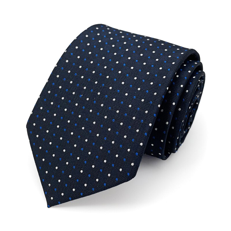 8 Cm Luxe Stropdas Voor Mannen Desiger Plaid Dot Mode-Business Stropdas Mannelijke Met Doos: Army Green