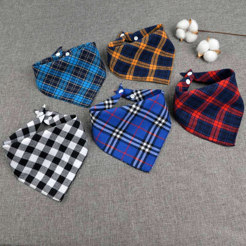 Leuke Slabbers Waterdichte Lange Mouwen Schort Kinderen Voeden Kiel Bib Katoen anti spuugt Plaid Slabbetje: Lavendel