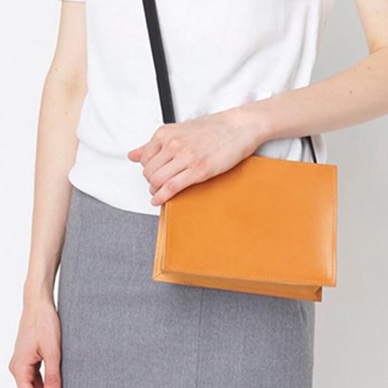 1set 20*15*7.5CM Acrylic sewing pattern template DIY leather craft Crossbody bag Shoulder bag DIY Pattern