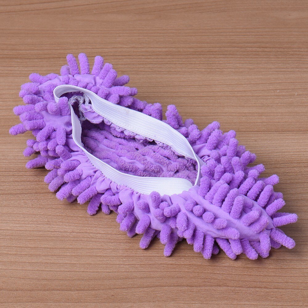 1 pièce, pantoufle de serpillère anti-poussière, pantoufle paresseuse, polissage au sol de maison, nettoyage facile, couverture de chaussettes