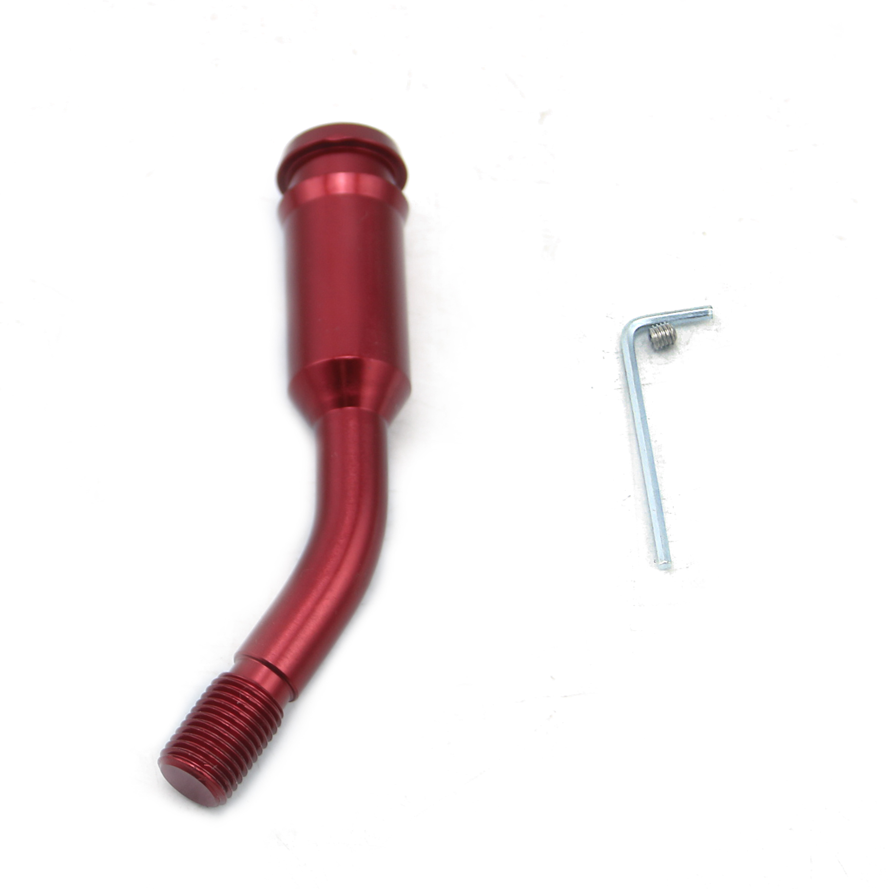 Aluminum Extension Gear Shifter Lever Bending Shift Stick For VW T3 / T25 1985 - 1992: Red