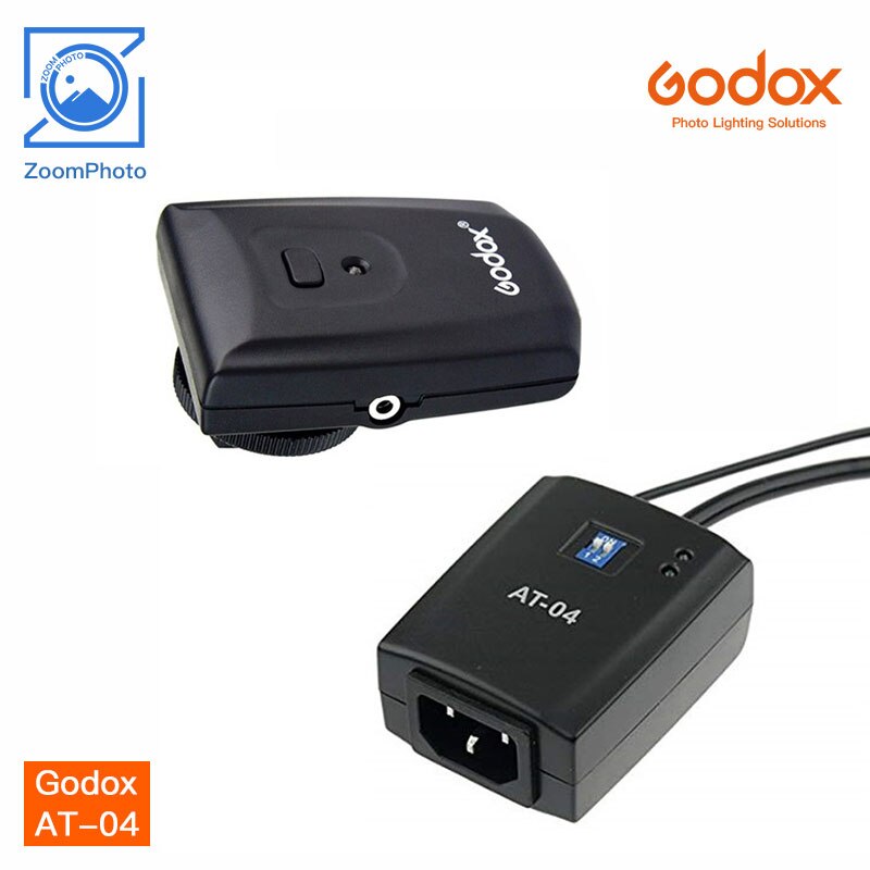 Godox At-04 Draadloze Studio Strobe Flash Remote Trigger Controller 4 Kanalen Voor Camera Studio Light Zaklamp