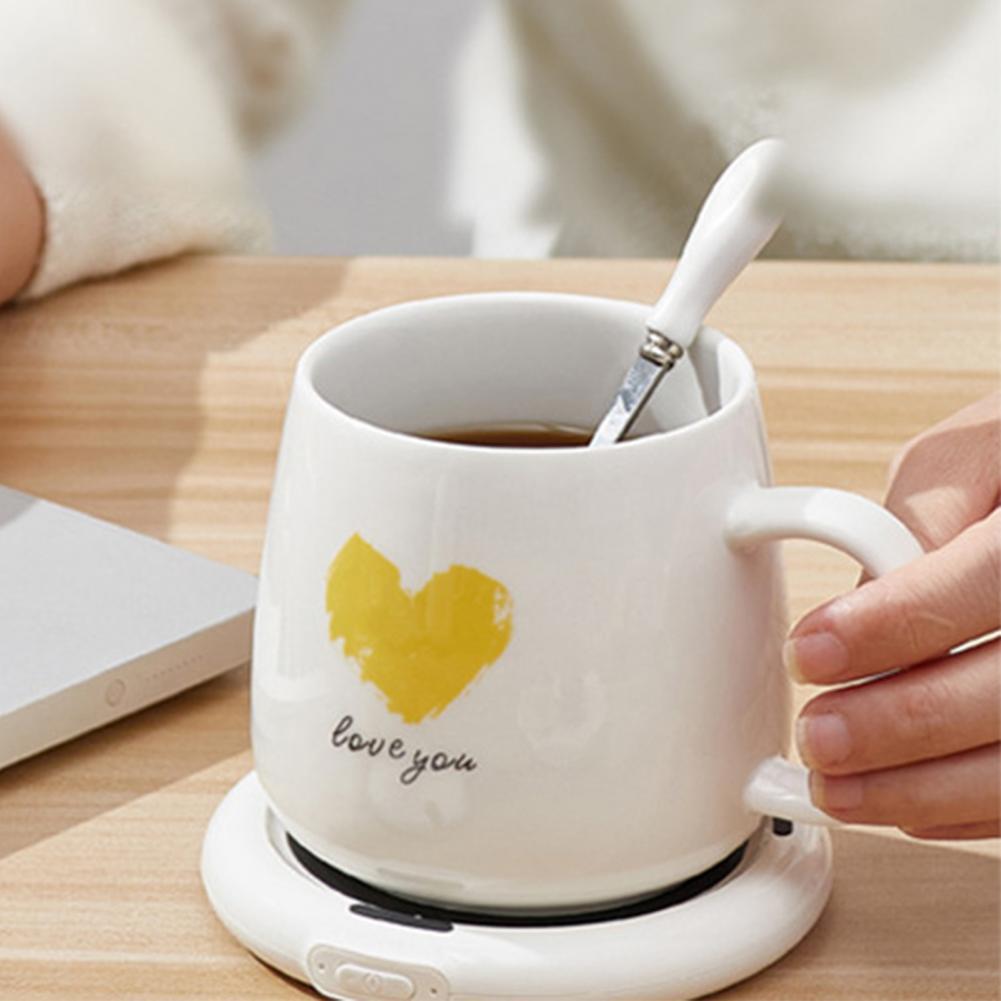 Verwarming Cup Mat Usb Constante Temperatuur Verwarming 55 Graden Celsius Draagbare Water Melk Koffie Mok Heater Warmer Voor Home Office