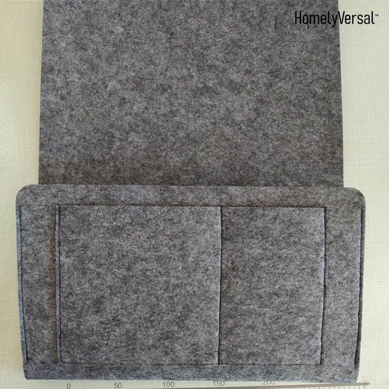 Bedside Storage Organizer Bedside Hanging Pocket for Organizing Magazine Phone Small Things Space Saving bed package: Pink