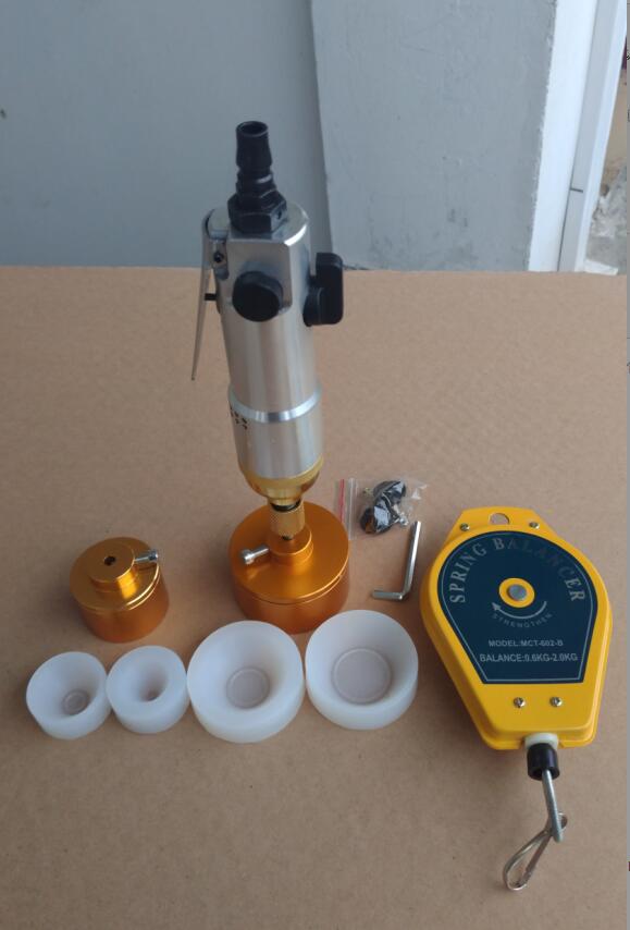 Grote koppel Pneumatische capping machine schroef sluitmachine twist lock machine verpakking apparatuur 1-50mm