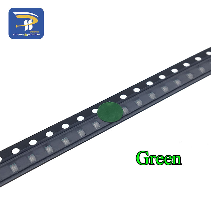 100 STÜCKE/LOT 1206 SMD Weiß Rot Blau Grün Gelb 20 stücke jeder Super Helle 1206 SMD LED Dioden paket Kit