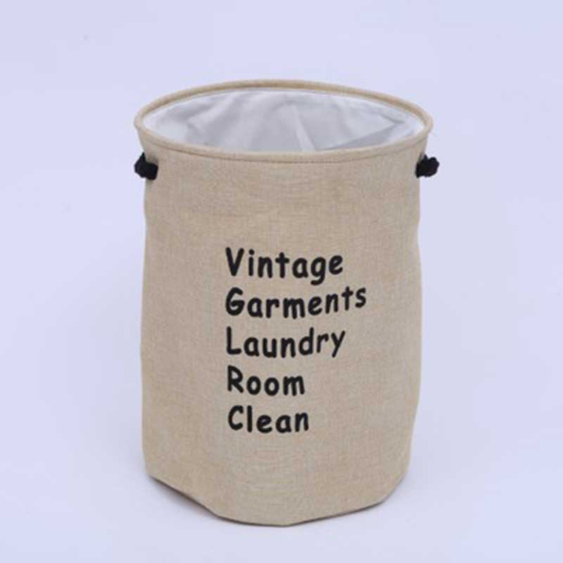 Vouwen Trekkoord Poort Vuile Kleren Wasmand Voor Speelgoed Opslag Emmer Organizer Bin