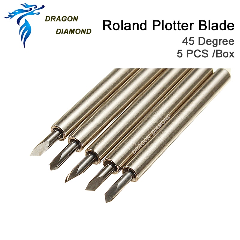 5 pcs/Set Roland Cutting Plotter Blade 45 Degree Vinyl Cutter Spare Part