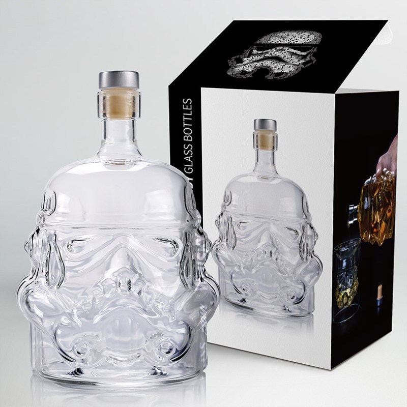 Vinglas sæt whisky karaffel whisky glas kop vinglas tilbehør mænd samurai glas vinflaske