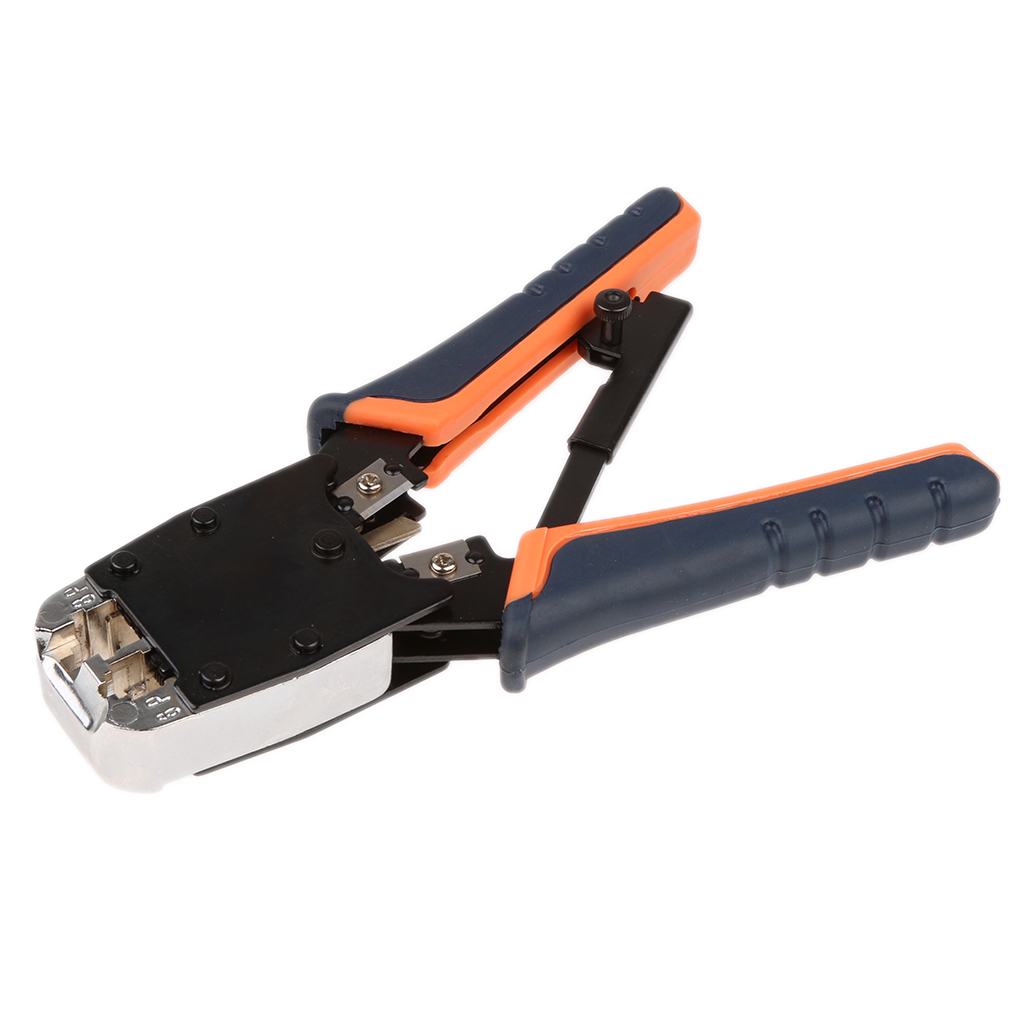 Ethernet Kabel Crimpen Werkzeug RJ11 Crimper Cutter Stripper Werkzeug Professionelle Kabel Installation Crimper Crimpen Werkzeug
