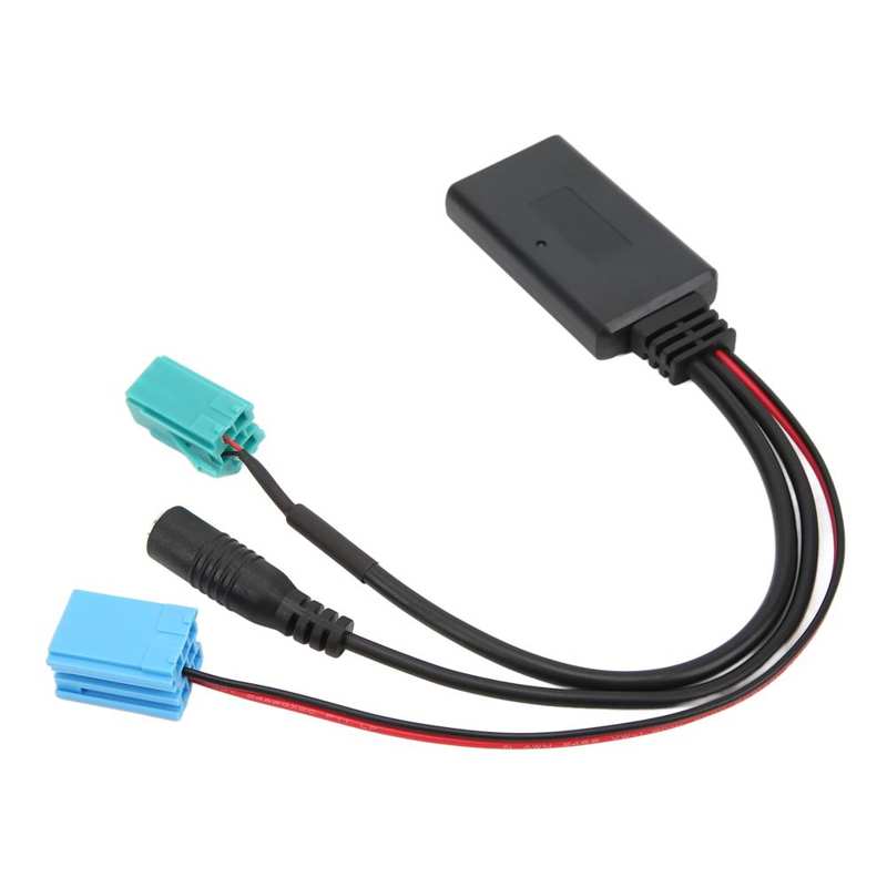 Handsfree Microphone Clear Sound Bluetooth AUX IN Adapter for Car Replacement for Megane 2 Updatelist Radio