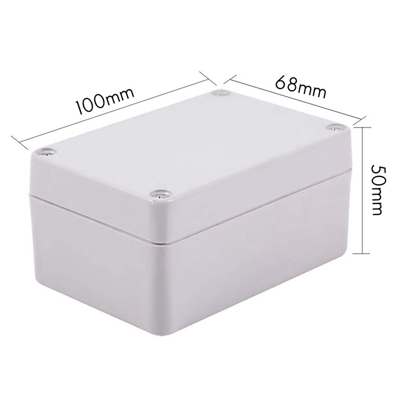 5 Pieces Of Waterproof Junction Box Cable Connection Power Box Enclosure Cover (100 X 68 X 50Mm)