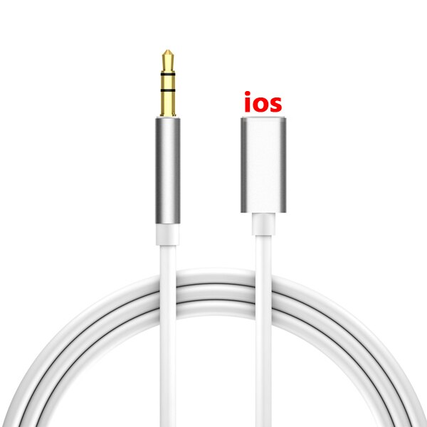 Voor Lightning Naar 3.5 Mm Jack Audio Kabel Auto Aux Voor Iphone 7 8 X Xs Xr Adapter Audio Transfer male Naar Male Aux Hoofdtelefoon Kabel