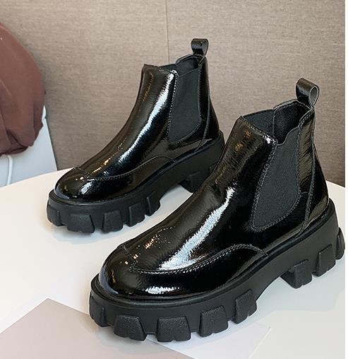 Automne hiver femmes Chelsea bottes bottines imperméables fille plate plate-forme bottes printemps chaussons