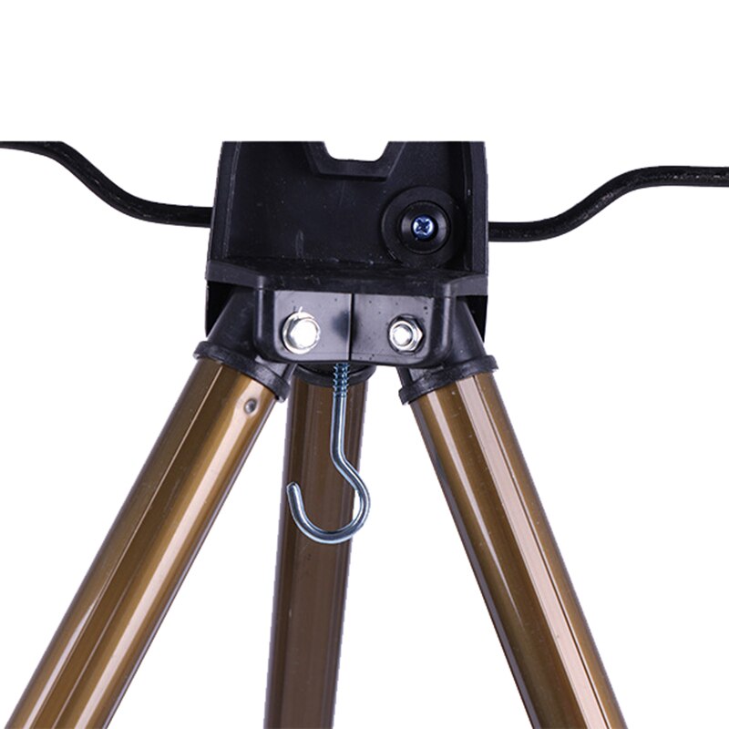 Stojak na wędkę uchwyt na wędkę robić montażu na słupie 3 sekcja rozciągliwa przenośna podpórka na wędkę morską statyw trójkątny stojak