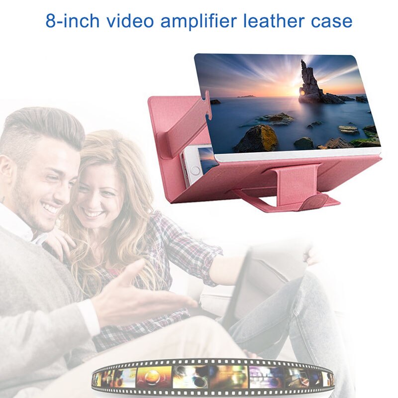 Universal Mobile Phone Stand Holder 3D Screen HD Video Amplifier Magnifying Glass Stand Bracket Holder Accessories Bracket