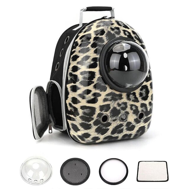 2022 1pc novo portátil transparente espaço cápsula gato mochila ir para fora ombro cão mochila acessórios de roupas