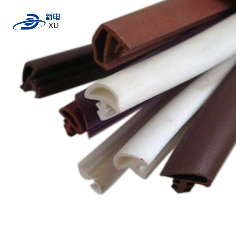 Aluminum cabinet door window rubber strip