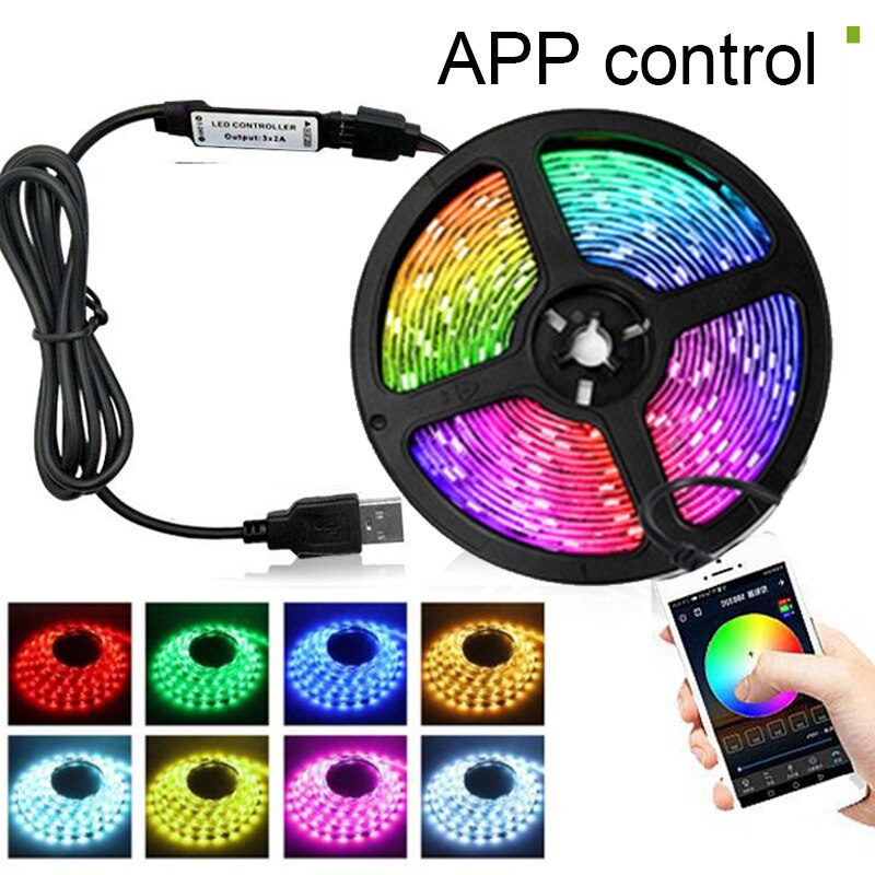 Tira De Luces Led De 10m Inteligentes Wifi App Control Alexa  Jm